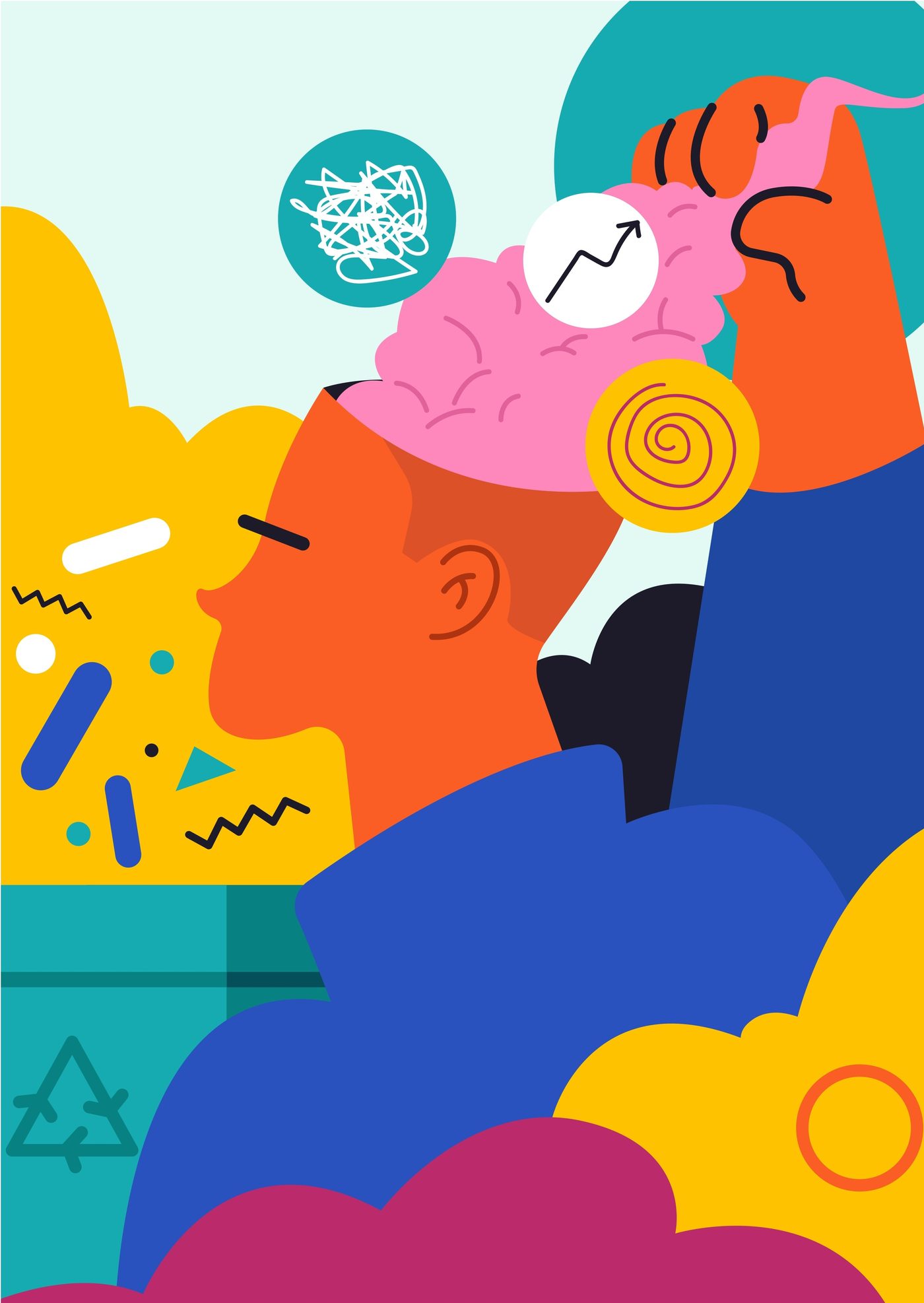 Illustratie over neurodiversiteit